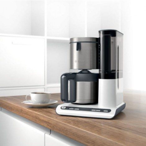 Bosch | Styline Coffee maker | TKA8A681 | 1100 W | 1.1 L | 360° rotational base No | White - 4